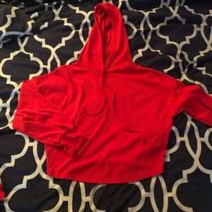 Two piece skirt and hoodie set